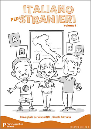 Copertina del libro "Italiano per stranieri - Volume 1"