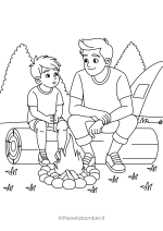Disegni sull'estate da stampare e colorare 25