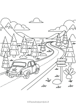 Disegni sull'estate da stampare e colorare 29