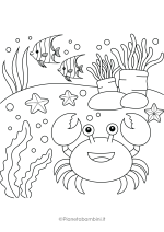 Disegni sull'estate da stampare e colorare 30