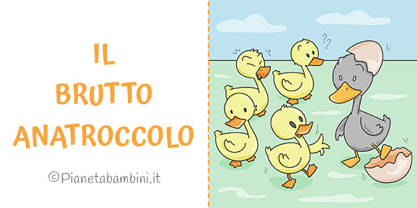 Video e testo in PDF da stampare della fiaba "Il brutto anatroccolo"