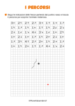 Scheda didattica sui percorsi di geografia classe seconda 3/3