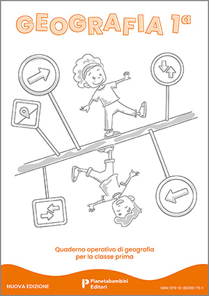 Copertina del quaderno operativo di Geografia classe prima