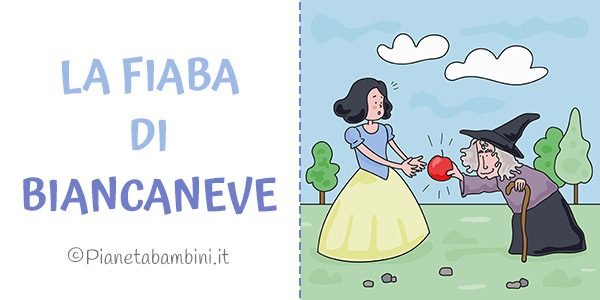Video e testo in PDF da stampare della fiaba di Biancaneve
