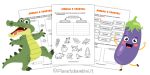 Schede didattiche su animali e vegetali per la classe prima della Scuola Primaria