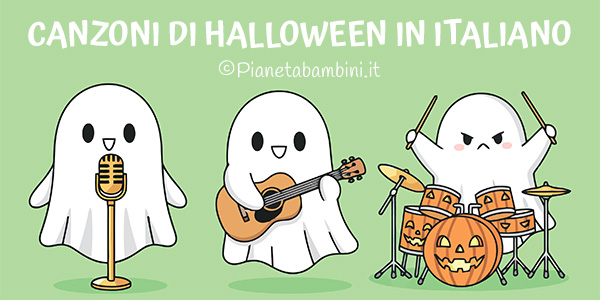 Canzoni di Halloween in italiano per bambini da ascoltare