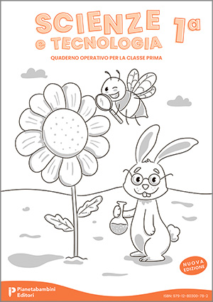 Copertina del quaderno operativo di Scienze classe prima