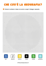 Schede didattiche che cosa è la geografia da stampare 3