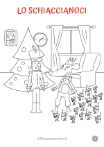 Schiaccianoci disegni da stampare e colorare 2