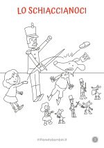 Schiaccianoci disegni da stampare e colorare 3