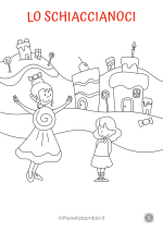 Schiaccianoci disegni da stampare e colorare 5