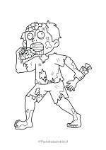 Zombie da stampare e colorare 16