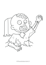 Zombie da stampare e colorare 17