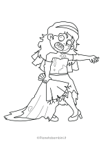 Zombie da stampare e colorare 20