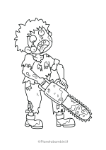 Zombie da stampare e colorare 22