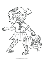 Zombie da stampare e colorare 29