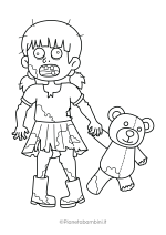 Zombie da stampare e colorare 30