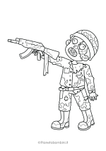 Zombie da stampare e colorare 31