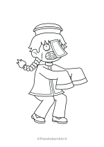 Zombie da stampare e colorare 34