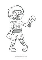 Zombie da stampare e colorare 37