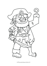 Zombie da stampare e colorare 44