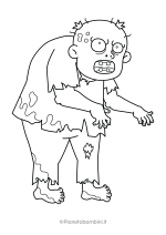 Zombie da stampare e colorare 45