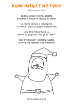 Filastrocca di Natale divertente da stampare 21