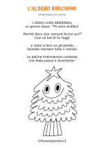 Filastrocca di Natale divertente da stampare 22