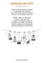 Poesia di Natale sulla solidarietà da stampare 18