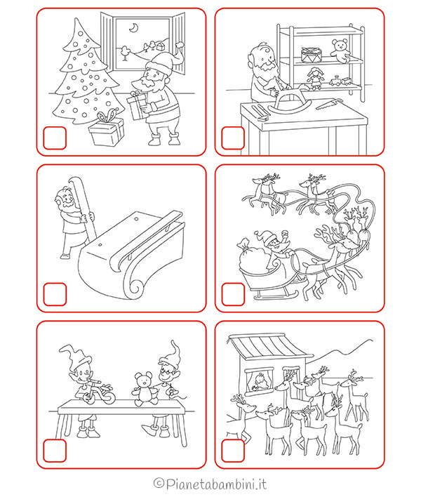 Sequenze temporali della storia di Babbo Natale