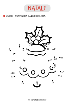 Unisci i puntini 1-25 campana