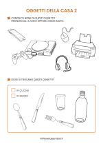 Scheda didattica sugli oggetti della casa in italiano per stranieri e BES nr. 2