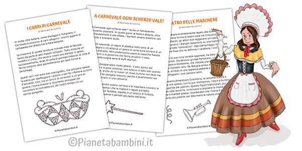 Dettati di Carnevale Dettati di Carnevale per la Scuola Primaria