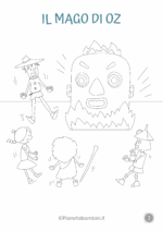Disegni de Il mago di Oz da stampare e colorare nr. 3/6