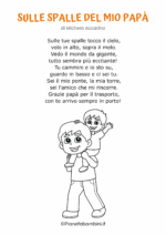 Poesia per la festa del papa per bambini 47