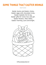 Poesie di Pasqua in inglese per bambini 32