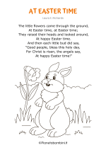 Poesie di Pasqua in inglese per bambini 34