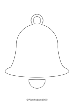 Sagoma Campana Grande da stampare 07