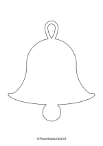 Sagoma Campana Grande da stampare 08