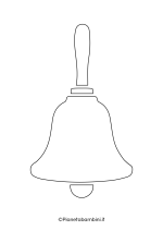 Sagoma Campana Grande da stampare 11