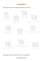 Scheda didattica sui numeri in italiano per stranieri e BES nr. 2