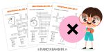 Crucitabelline da stampare per la classe seconda