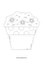 Scheda di pregrafismo - fiore nr. 3