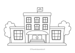 Disegni accoglienza da stampare e colorare 01