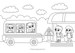 Disegni accoglienza da stampare e colorare 04