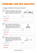 Problemi con dati nascosti per la classe seconda pag. 2